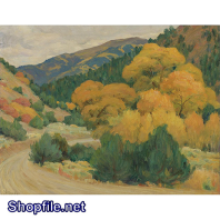 TSD3706 - Tranh sơn dầu cãnh đẹp núi rừng